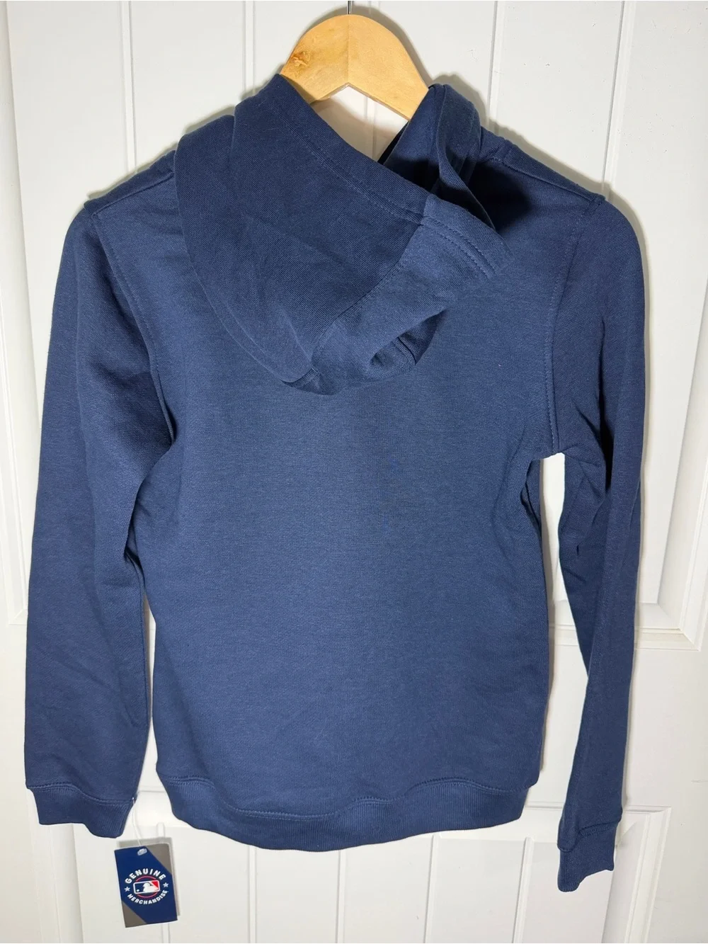 New York Yankees Youth Medium 10/12 Hoodie Blue MLB Pullover Sweatshirt NWT
